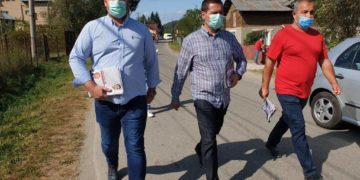 Corneliu Ștefan a vizitat doua comune dâmbovițene!