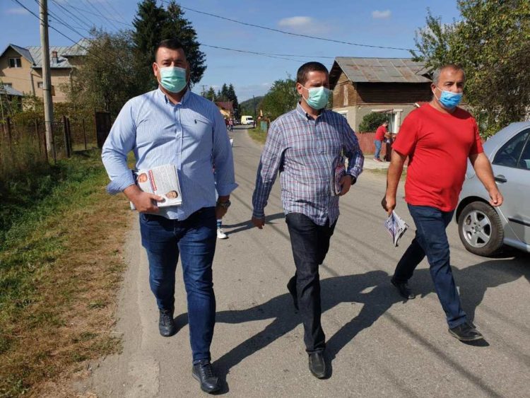 Corneliu Ștefan a vizitat doua comune dâmbovițene!