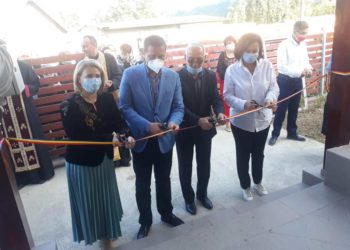 Carmen Holban a participat la inaugurarea a două dispensare la Dobra!