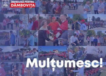 Corneliu Ștefan le mulțumește dâmbovițenilor pentru sprijinul acordat!