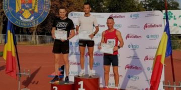 Ionuț Timofte a devenit campion național și vicecampion la alergat!