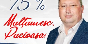 Constantin Ana transmite un mesaj de mulțumire după ce a fost reales primar al orașului Pucioasa!
