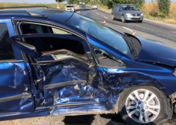 Accident pe raza localității Bâldana!