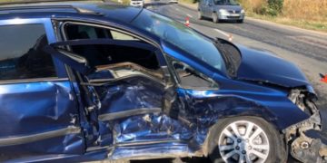 Accident pe raza localității Bâldana!