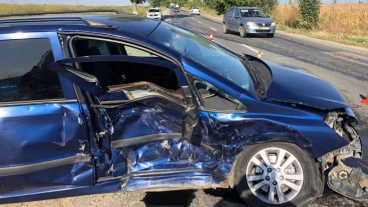 Accident pe raza localității Bâldana!