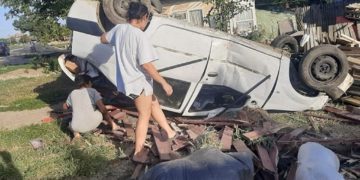 Accident violent la Lungulețu!