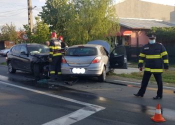 Accident rutier pe raza localității Ulmi!