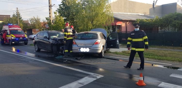 Accident rutier pe raza localității Ulmi!