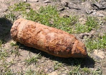 O muniție neexplodată a fost găsită de o familie din Ghirdoveni!