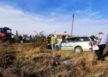 Accident violent la Colacu!