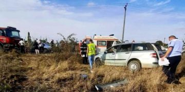 Accident violent la Colacu!