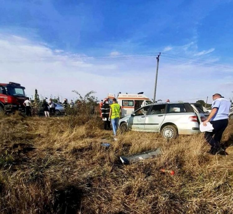 Accident violent la Colacu!
