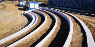 Parcul din zona UM Gară începe să prindă contur!