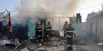 Incendiu puternic la Iedera!