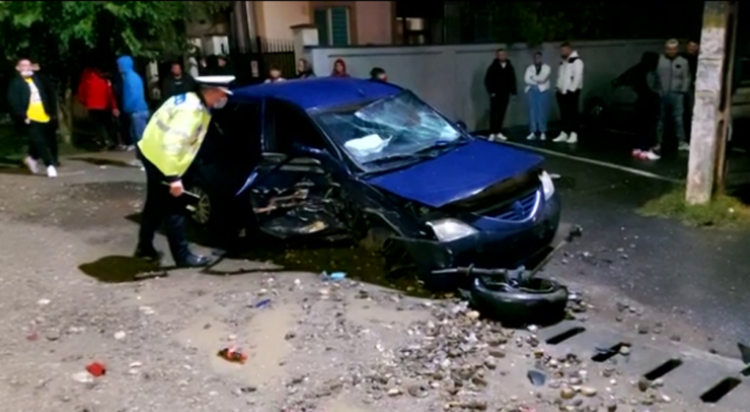 Accident teribil la Băleni!