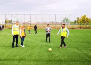 Baza sportivă va fi gata în trei săptămâni!
