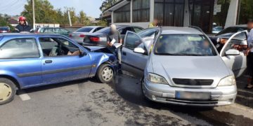 Carambol cu patru autoturisme la Fieni!