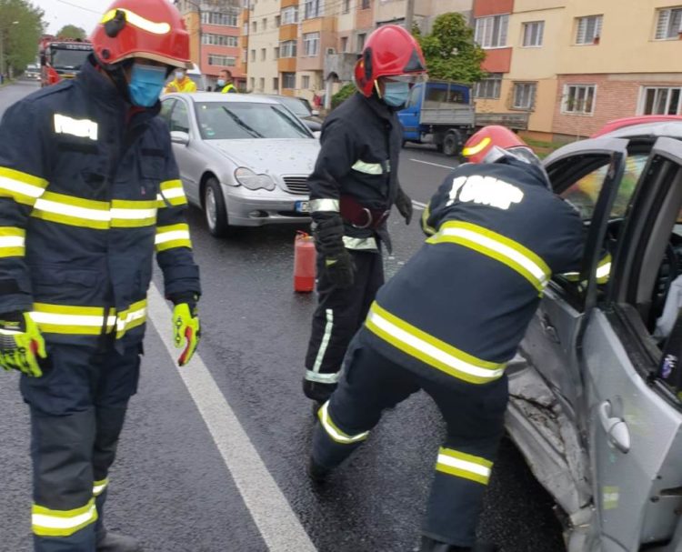 Accident rutier în Municipiul Târgoviște!