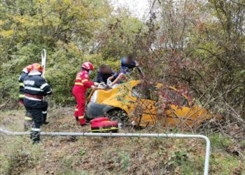 Accident grav în comuna Gura Foii!