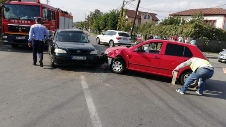 Accident rutier în orașul Găești!
