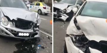 Coliziune auto între 2 autoturisme la Târgoviște!