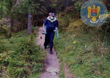 Un minor a fost ajutat de jandarmi după ce s-a accidentat pe munte!