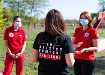 Crucea Roșie Română și Ariston Thermo România au dotat 24 școli și instituiții din județul Dâmbovița cu boilere performante!