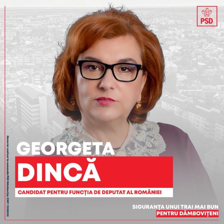 Nevoile dâmboviţenilor trebuie să fie cât mai bine reprezentate în Parlamentul României!