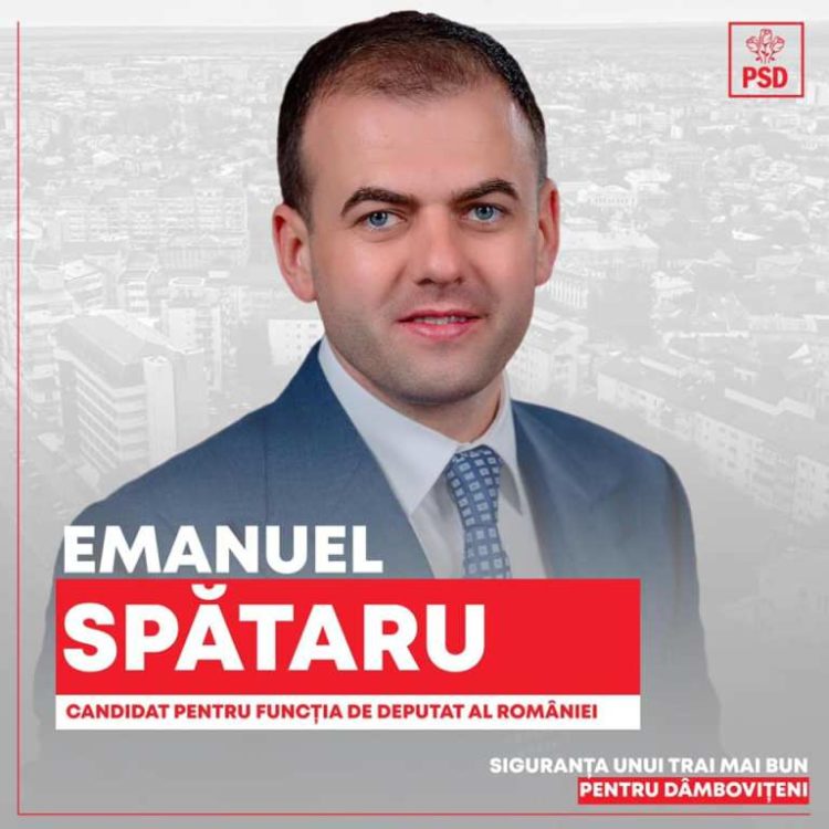Emanuel Spătaru își susține colegii pentru  Camera Deputaților și Senat!