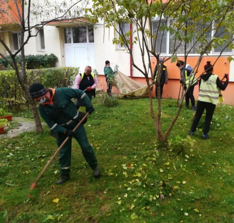 Au fost realizate acțiuni de întreținere si curățare a spațiilor verzi în Municipiul Târgoviște!