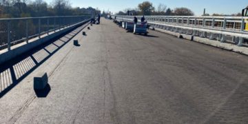 Podul de la Teiș se apropie de finalizare!