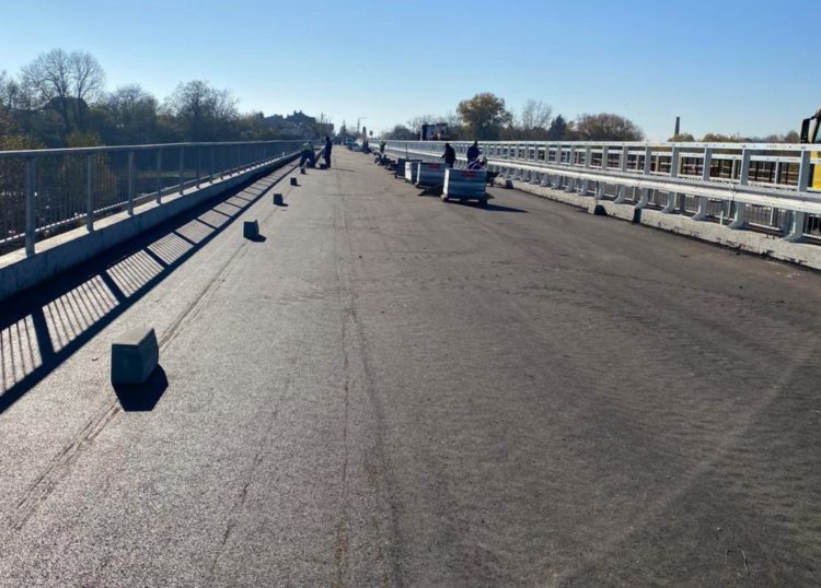 Podul de la Teiș se apropie de finalizare!