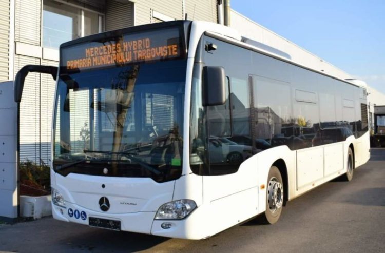 Primul autobuz Mercedes-Benz Citaro Hybrid va ajunge la Târgoviște săptămâna viitoare!