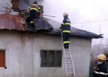 Incendiu violent în Municipiul Moreni!