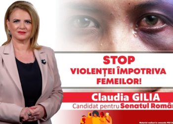 Claudia Gilia a transmis un mesaj Ziua Internațională Împotriva Violenței asupra Femeilor!