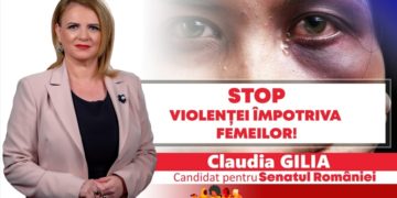 Claudia Gilia a transmis un mesaj Ziua Internațională Împotriva Violenței asupra Femeilor!