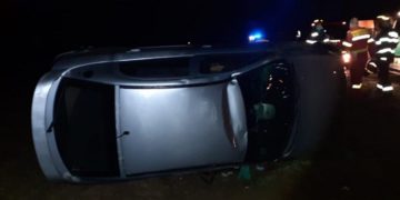 Un tânăr de 19 ani a murit după ce s-a răsturnat cu mașina!