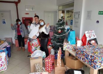 Moș Crăciun a ajuns la Complexul de Servicii Sociale Găeşti!