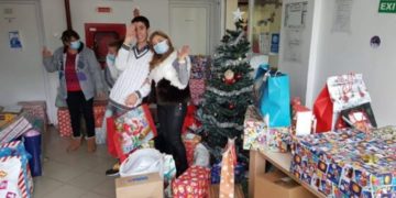 Moș Crăciun a ajuns la Complexul de Servicii Sociale Găeşti!