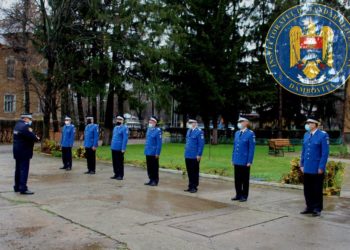 Zece jandarmi dâmbovițeni – la încheierea mandatului de onoare în instituția “Oamenilor de arme” !