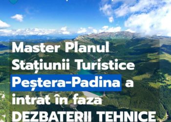 Master Planul stațiunii turistice Peștera-Padina a intrat în faza dezbaterii tehnice!