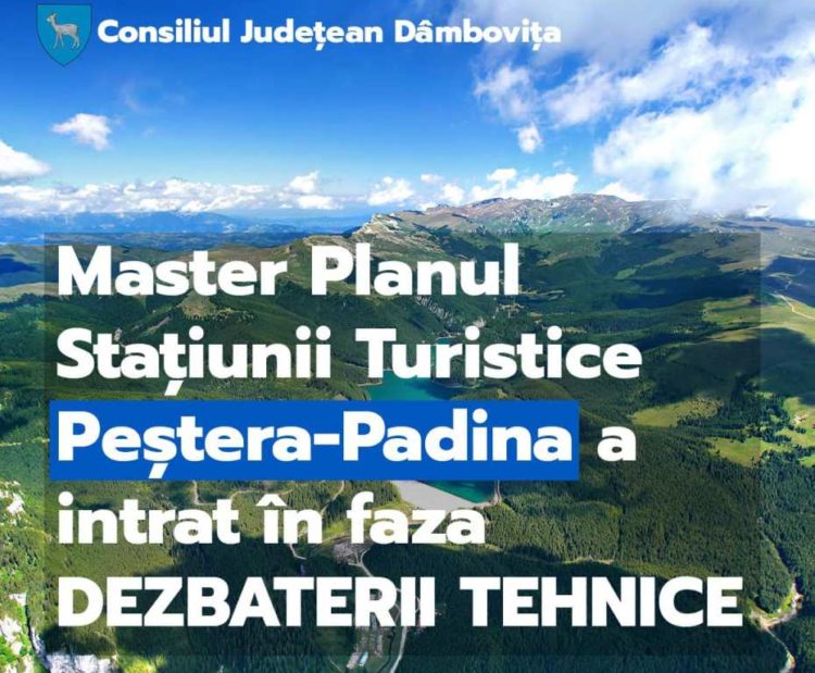Master Planul stațiunii turistice Peștera-Padina a intrat în faza dezbaterii tehnice!