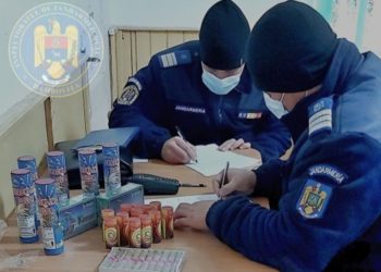 Peste 200 de petarde și artificii au fost confiscate de jandarmii dâmbovițeni!