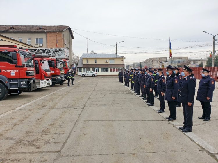 Festivitate emoționantă la sediul ISU Dâmbovița de la Târgoviște!