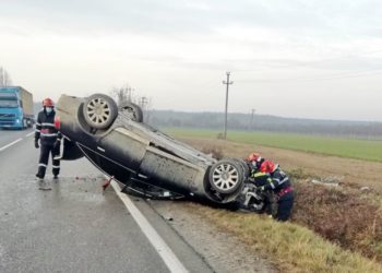 Accident rutier pe raza localității dâmbovițene Lucieni!