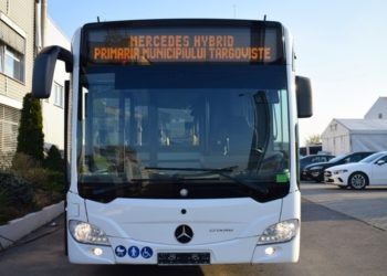 Primul autobuz Mercedes Benz Citaro Hybrid a sosit la Târgoviște!