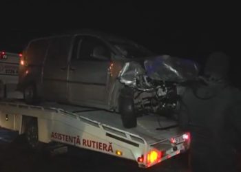 Accident rutier la ieșirea din localitatea dâmbovițeană Viișoara!