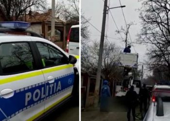 Zeci de locuințe au fost decuplate de la rețeaua de curent electric!
