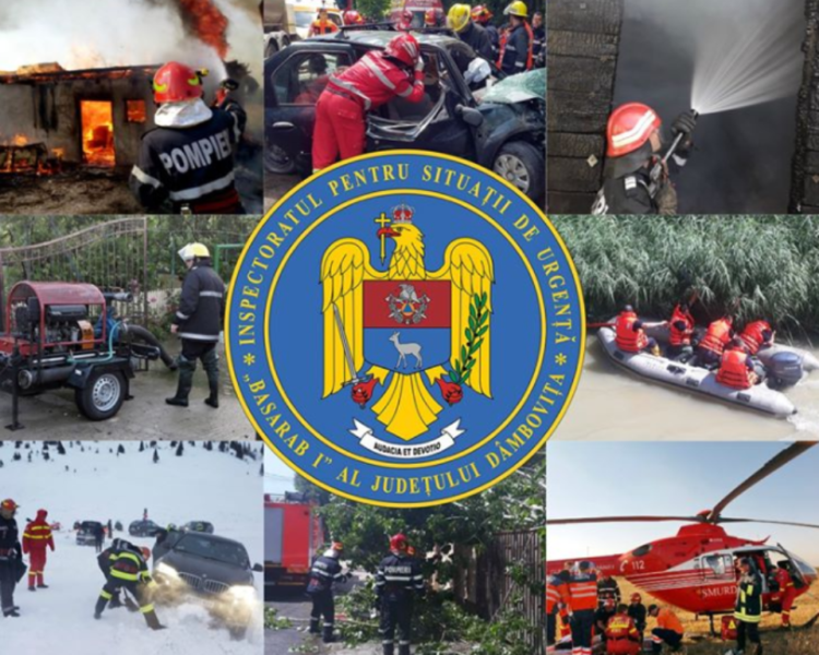 Acţiuni de intervenţie şi activităţi preventive ale ISU “Basarab I” Dâmboviţa!