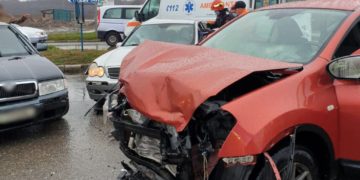 Accident rutier în intersecția dintre localitățile Lucieni și Ungureni!